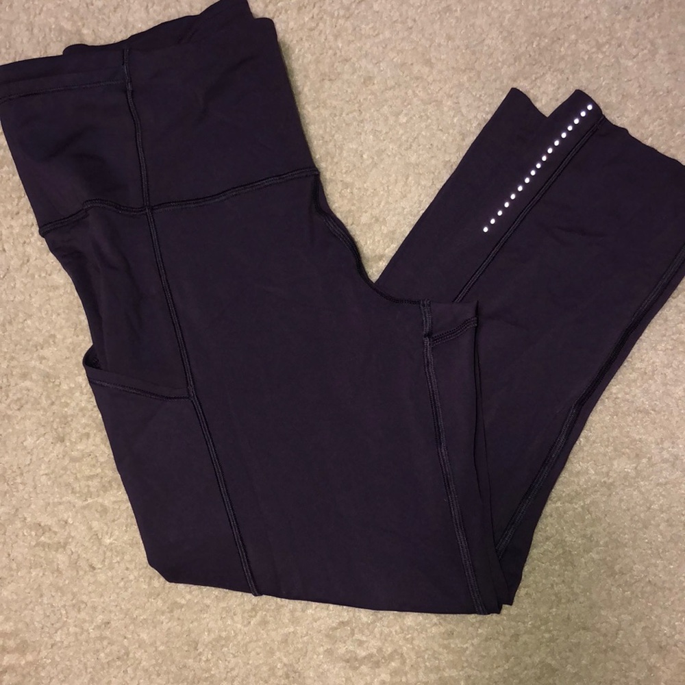 Lululemon fast & free crops size 6